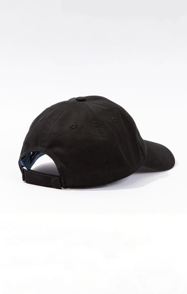 Casquette Noire Unie En Coton Eden Park – Image 2