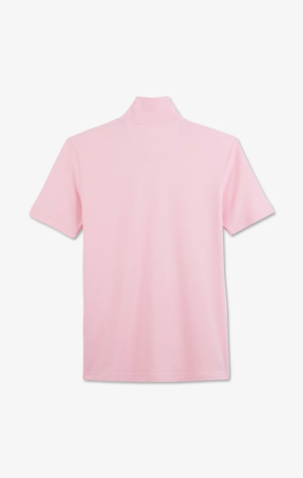 Polo Rose En Coton Pima Stretch Eden Park – Image 3