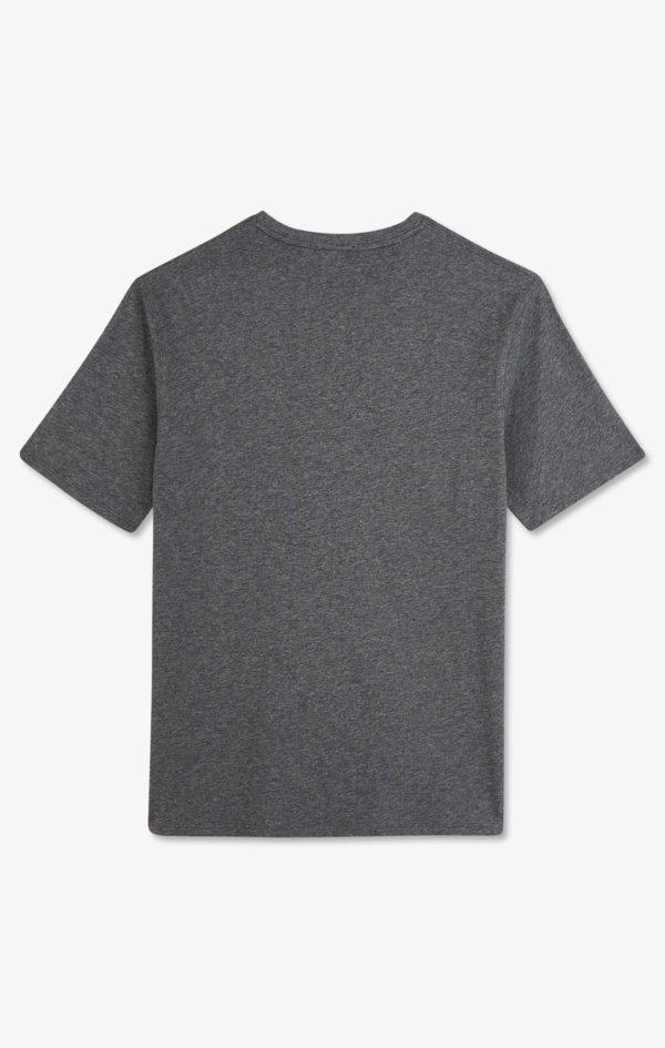 T-shirt Gris Col Rond À Manches Courtes Eden Park – Image 3