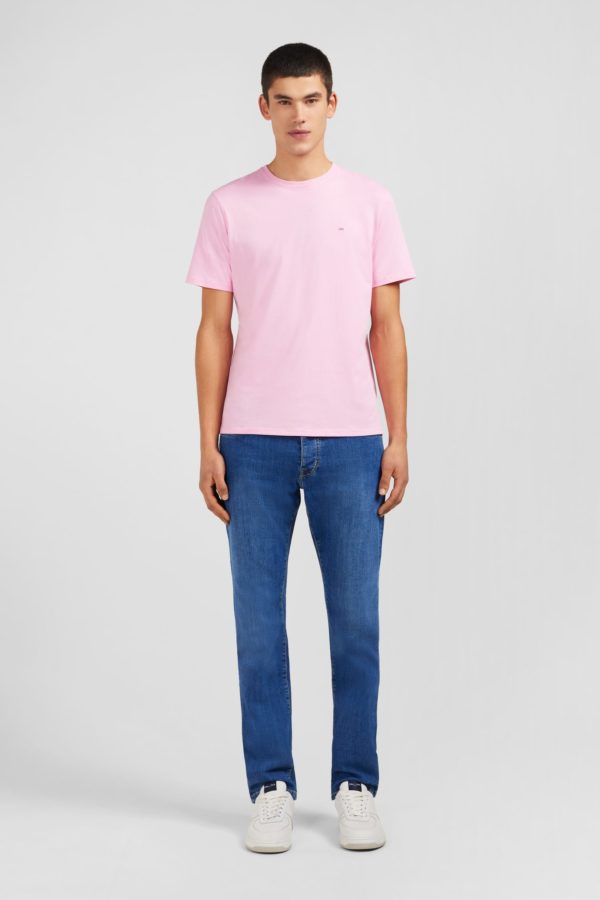 T-shirt Rose Col Rond À Manches Courtes Eden Park – Image 6
