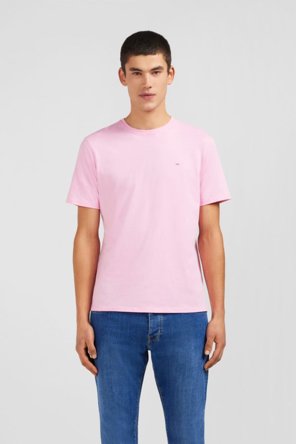 T-shirt Rose Col Rond À Manches Courtes Eden Park