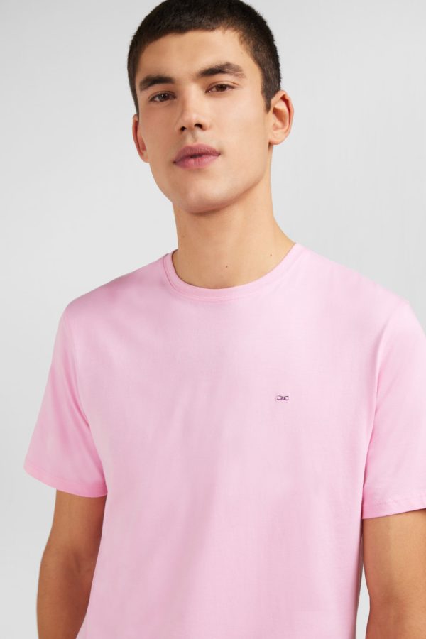 T-shirt Rose Col Rond À Manches Courtes Eden Park – Image 3