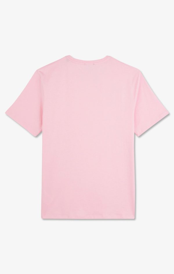 T-shirt Rose Col V À Manches Courtes Eden Park – Image 4