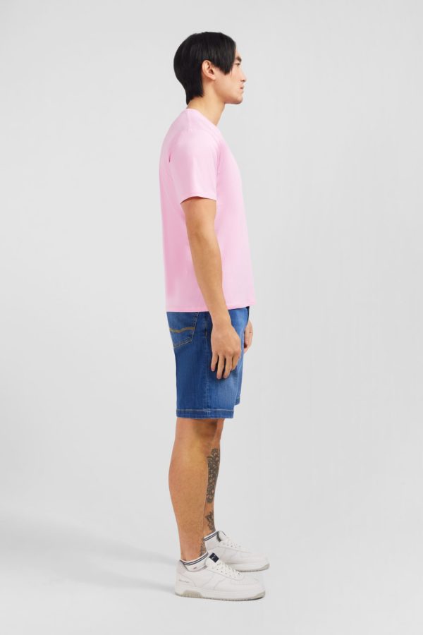T-shirt Rose Col V À Manches Courtes Eden Park – Image 5
