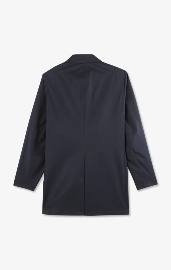 Imperméable Uni Bleu Marine Eden Park – Image 4