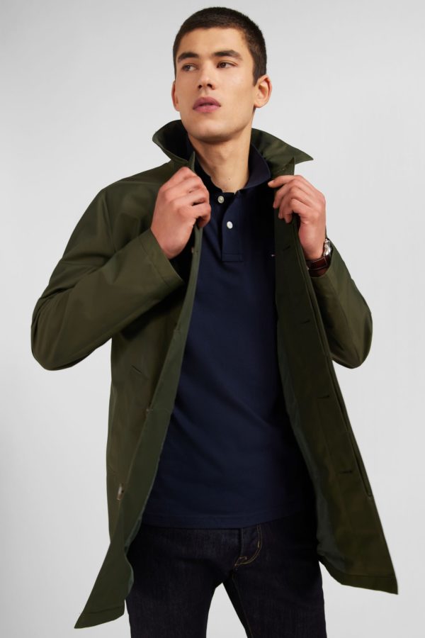 Imperméable Uni Kaki Eden Park – Image 3