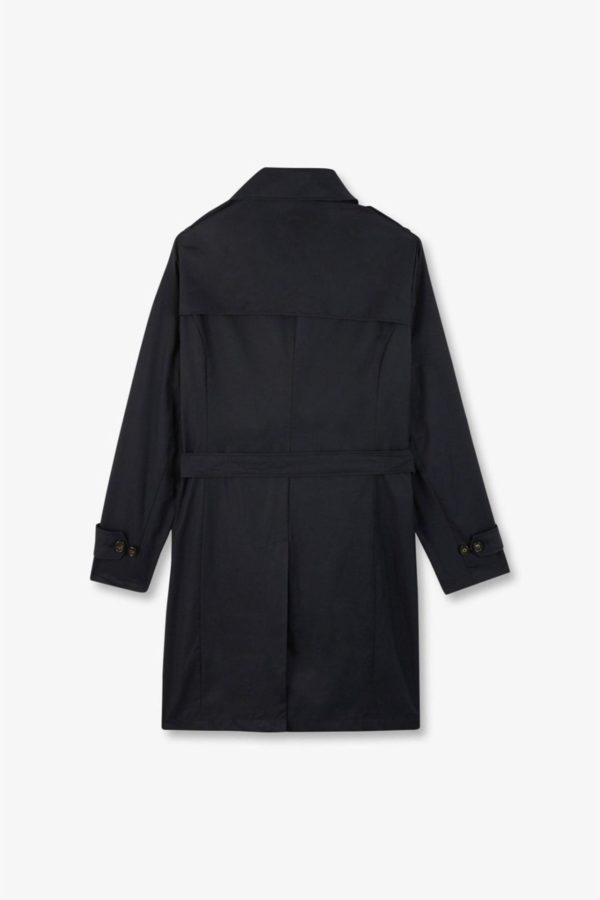 Trench Coat Déperlant Bleu Marine Eden Park – Image 3