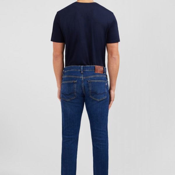 Jean Bleu En Coton Stretch Eden Park