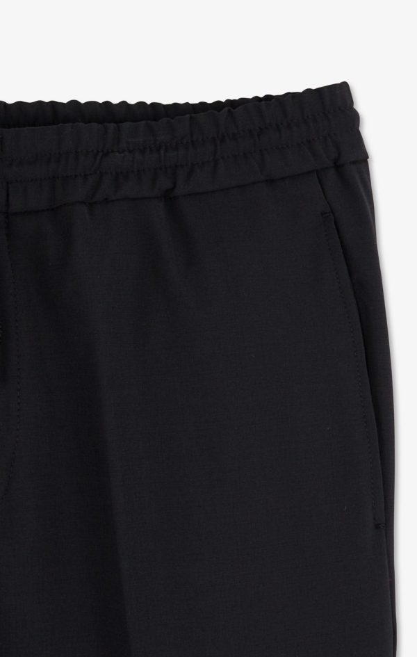 Pantalon Taille Élastiquée Noir Eden Park – Image 4