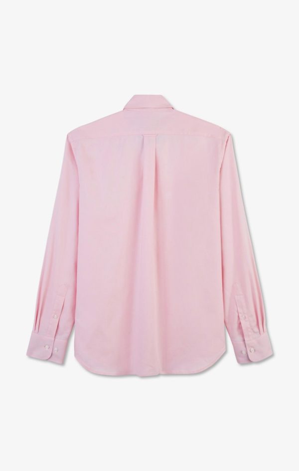 Chemise Rose Unie En Coton Eden Park – Image 3