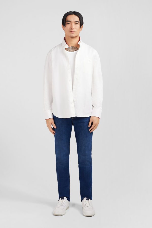 Chemise Blanche En Twill De Coton Eden Park – Image 6