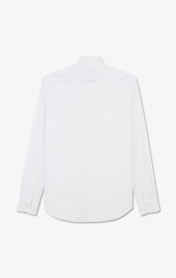 Chemise Blanche Slim En Popeline Stretch Eden Park – Image 3