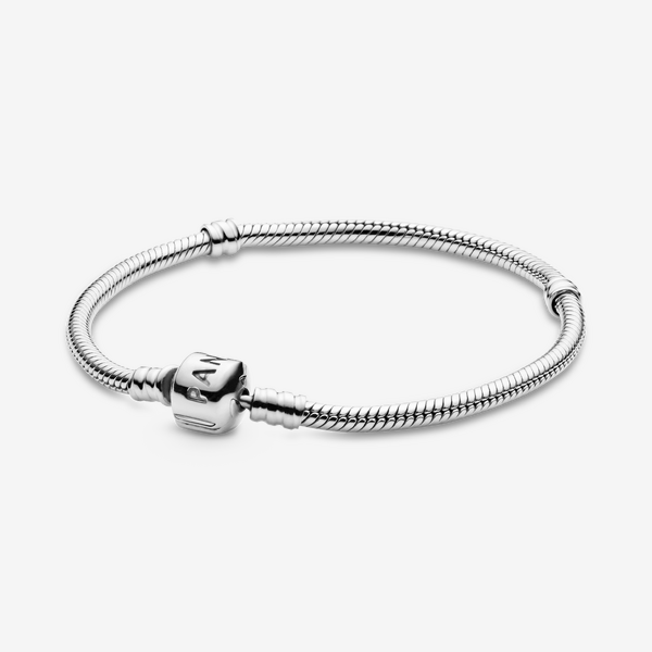 Bracelet Composé Charms Clip Couronne de Cœurs - Pandora