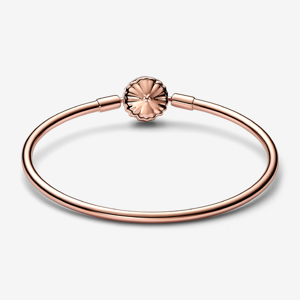 Bracelet Jonc Fermoir Flocon de Neige Scintillant Pandora Moments - Pandora