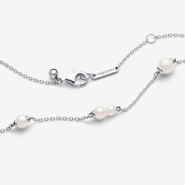 Collier Chaîne Station Perle de Culture d'Eau Douce Traitée - Pandora