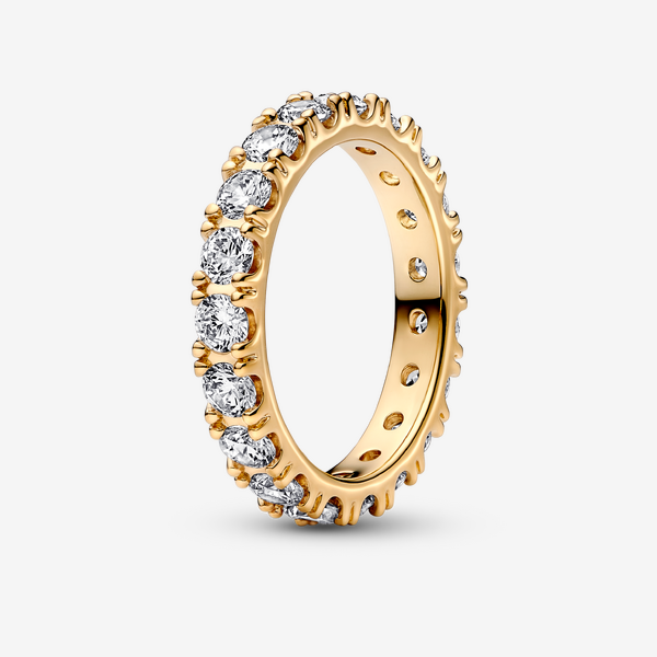 Parure Bague, Collier et Clous d'Oreilles Herbier Scintillant - Pandora