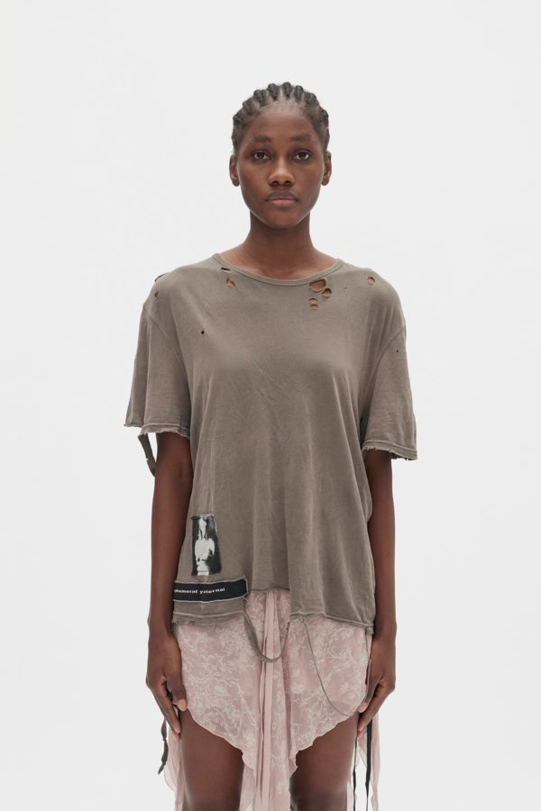 Fanie Standard Fit T-shirt - ANN DEMEULEMEESTER
