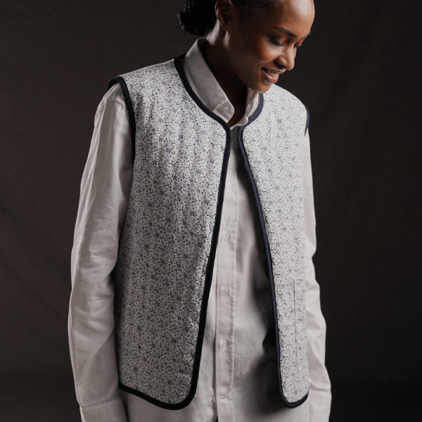 Gilet Sans Manches Matelassé Pap’atelier Réversible Eden Park