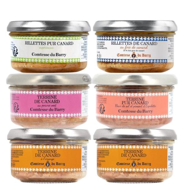 L’assortiment terroir – 6 spécialités-Comtesse du Barry