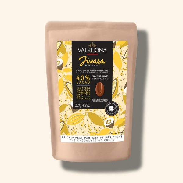 Chocolat au lait pour la pâtisserie Jivara 40% - 250g - VALRHONA