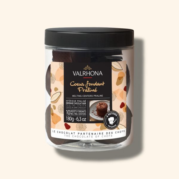Cœurs fondants au praliné - 180g - VALRHONA