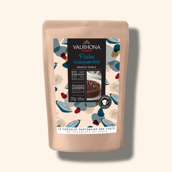 Perles craquantes enrobées de chocolat - 250g - VALRHONA