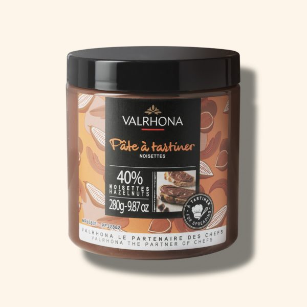 Pâte à tartiner aux noisettes 40% - 280g - VALRHONA