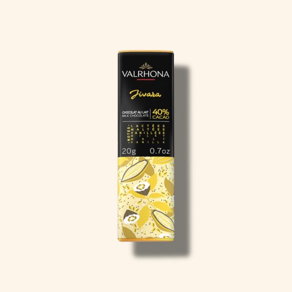 Mini tablette Jivara 40% - 20g - VALRHONA