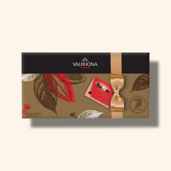 Ballotin 37 bonbons de chocolat assortis - 13 variétés - VALRHONA