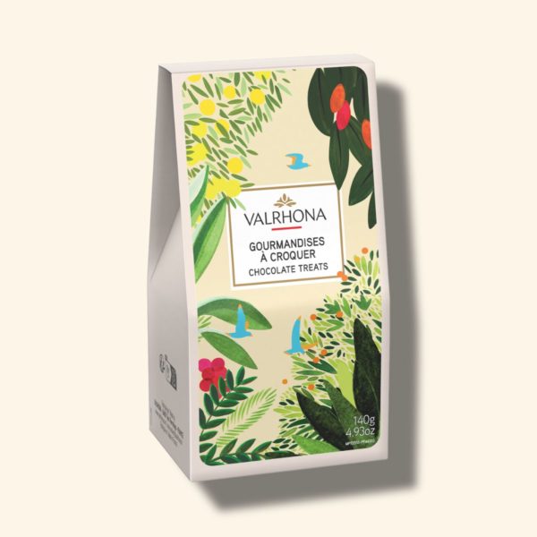 Etui gourmandises à croquer - 140 g - VALRHONA