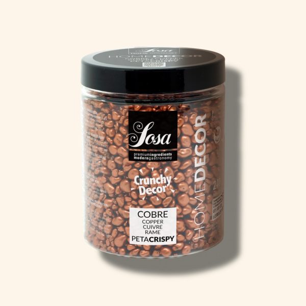Sucre pétillant de couleur cuivre - 240g - SOSA