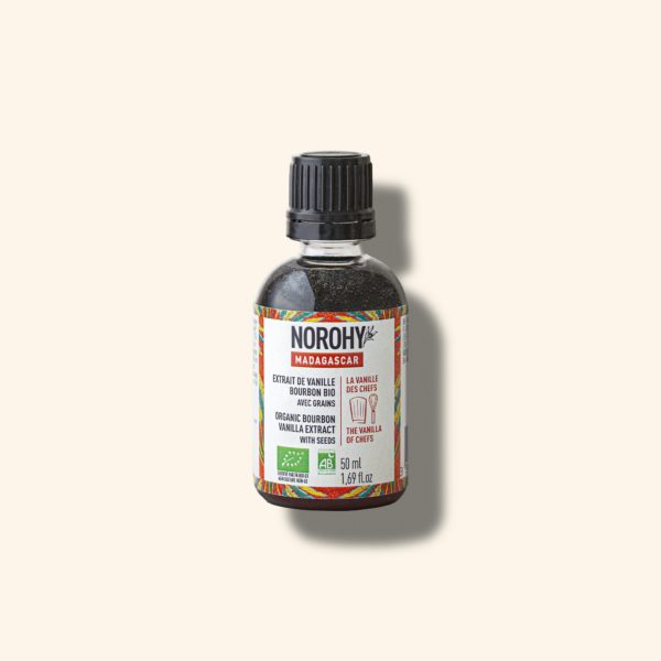 Extrait de vanille Bourbon Bio de Madagascar - 50ml - NOROHY