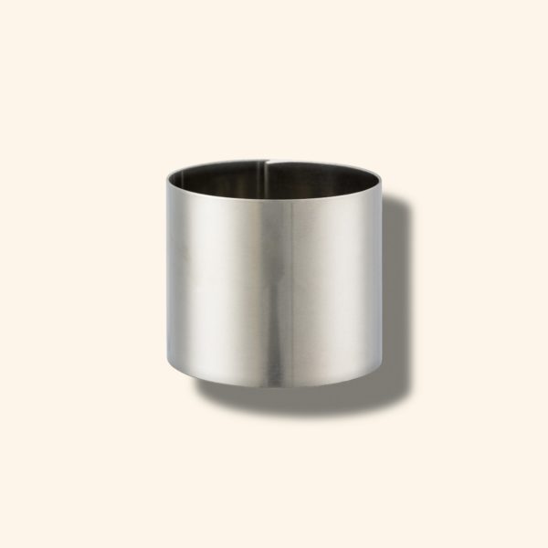 Cercle en inox 5 cm x 4,5 cm - VALRHONA