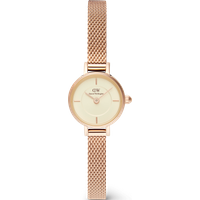 Daniel Wellington DW Montre 19mm Petite Mini Champagne Melrose Rose Gold