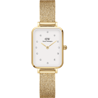 Daniel Wellington DW Montre 20x26mm Quadro Lumine Pressed Evergold Gold