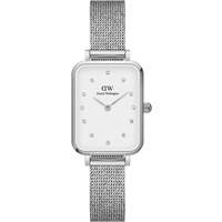 Daniel Wellington DW Montre 20x26mm Quadro Lumine Pressed Sterling Silver
