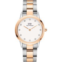 Daniel Wellington DW Montre 28mm Iconic Link Lumine Rose Gold