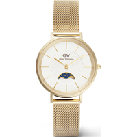 Daniel Wellington DW Montre 32mm Petite Lune Evergold Gold