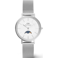 Daniel Wellington DW Montre 32mm Petite Lune Sterling Silver