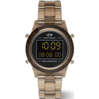 Daniel Wellington DW Montre 42mm Retro Digital Dark Brown