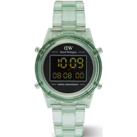 Daniel Wellington DW Montre 42mm Retro Digital Light Green