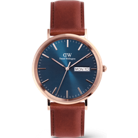 Daniel Wellington DW Montre 40mm Classic Day Display St Mawes Rose Gold Arctic