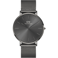 Daniel Wellington DW Montre 40mm Classic Mesh Graphite
