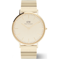 Daniel Wellington DW Montre 40mm Classic Piano Link Gold Unitone