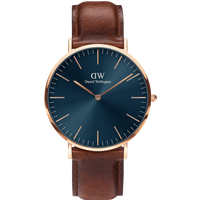 Daniel Wellington DW Montre 40mm Classic St Mawes Arctic Rose Gold