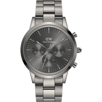 Daniel Wellington DW Montre 42mm Iconic Chronograph Link Graphite GM