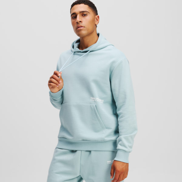 Karl Lagerfeld, Sweat-shirt À Capuche Rue St-guillaume, Homme, Bleu, Taille: LXXL