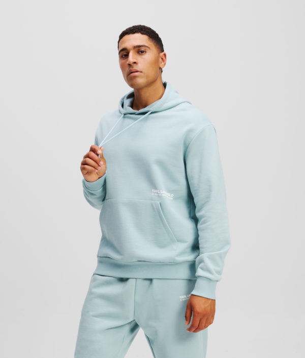 Karl Lagerfeld, Sweat-shirt À Capuche Rue St-guillaume, Homme, Bleu, Taille: LXXL