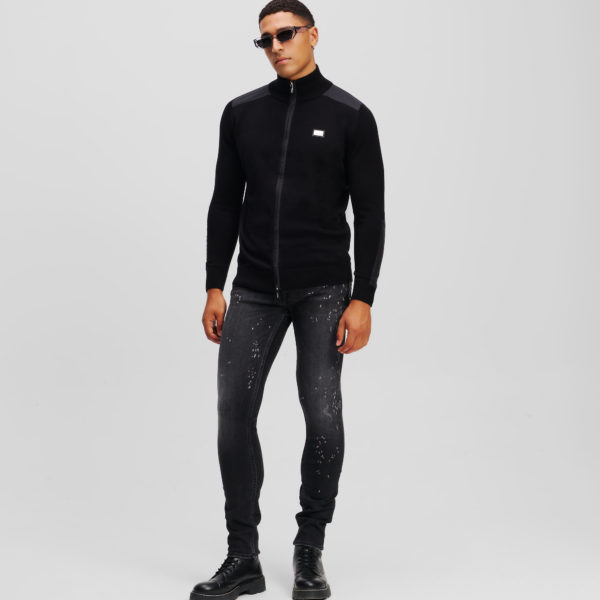 Karl Lagerfeld, Jean Slim, Homme, Noir, Taille: L3832