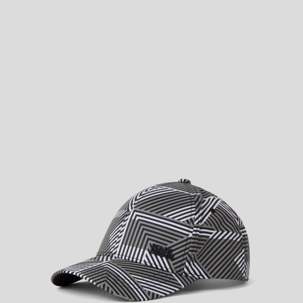 Karl Lagerfeld, Casquette Imprimée Façon All-over, Homme, Noir, Taille: L00